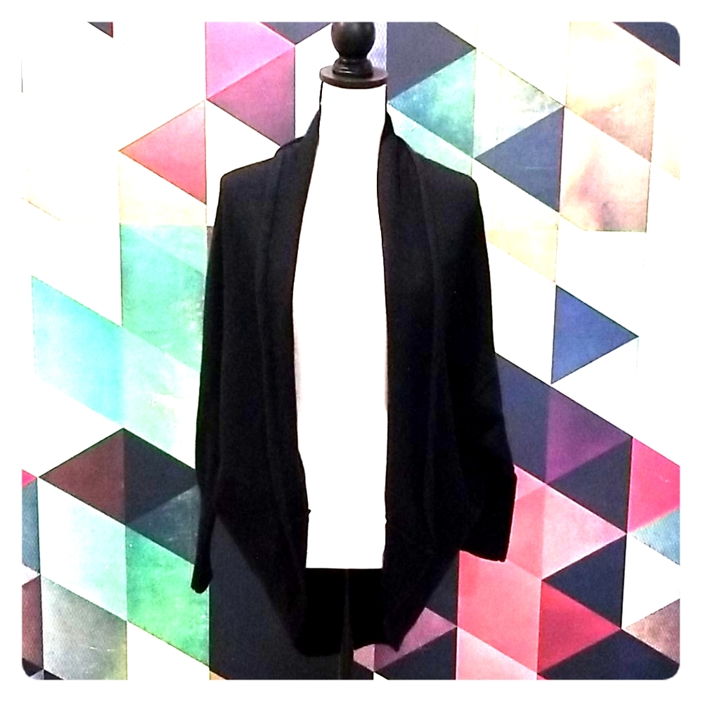 Topshop black cardigan